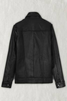 men's black lambskin leather biker jacket classic moto zip style stylish ultimate 4