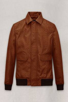 men's brown lambskin leather biker jacket classic moto zip style premium luxury 1
