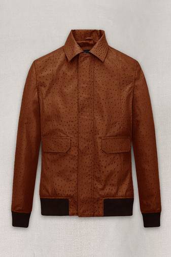 men's brown lambskin leather biker jacket classic moto zip style premium luxury