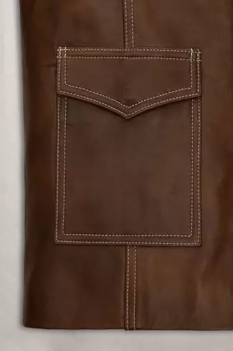 men's brown lambskin leather biker jacket classic moto zip style premium deluxe