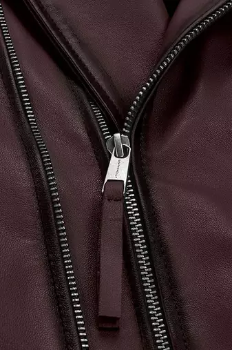 men's genuine lambskin leather biker jacket classic moto zip style genuine premium