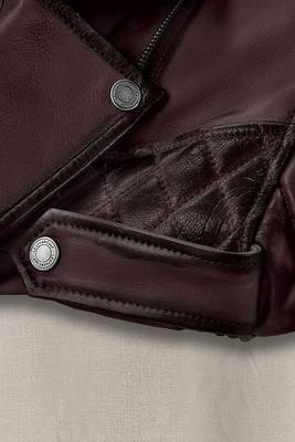 men's genuine lambskin leather biker jacket classic moto zip style genuine premium 4