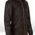 Mens pure lambskin   genuine vintage  brown leather jacket biker taylor twilight look