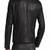 Mens black color  pure lambskin genuine leather jacket biker motorcycle jacket