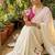 White Color Hand CutDana Bandhni And Butta Work Silk Saree