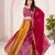 Embellished Zardozi Semi Stitched Lehenga & Unstitched Blouse With Dupatta