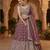 Embellished Sequinned Semi Stitched Lehenga & Unstitched Blouse With Dupatta