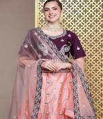 Embroidered Ready to Wear Jashn Lehenga & Blouse With Dupatta