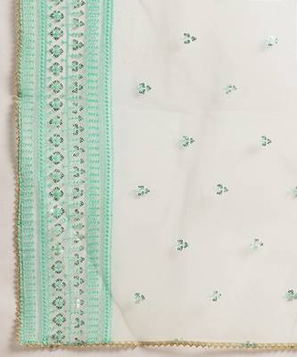 Jashn Embroidered Sequinned Lehenga & Blouse With Dupatta 4