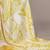 Yellow silky elegance satin silk printed saree
