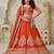 Embroidered Sequinned Semi Stitched Lehenga & Unstitched Blouse With Dupatta