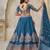 Embroidered Sequinned Semi Stitched Lehenga & Blouse With Dupatta