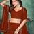 Embroidered Sequinned Semi Stitched Lehenga & Unstitched Blouse With Dupatta
