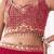 Floral Embroidered Sequinned Georgette Lehenga Tasselled Choli With Dupatta