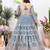 Embellished Semi Stitched Lehenga & Unstitched Blouse With Dupatta