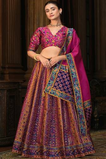 Ready to Wear Lehenga & Blouse With Dupatta