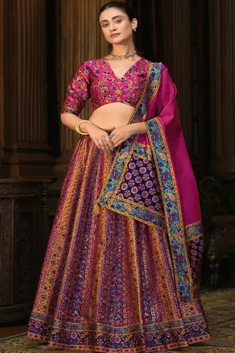 Ready to Wear Lehenga & Blouse With Dupatta