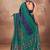 Firozi beautifully printed poly mal cotton saree