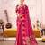 Pink treditional roop silk zari weaving saree