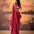 Maroon smoothy marshmallow zari weaving lightweight saree