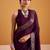 Wine festival vibes polt shimmer zari weaving work saree