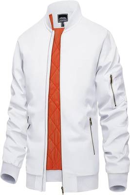 men's white lambskin leather biker jacket vintage inspired look exclusive 1