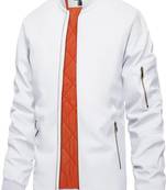 men's white lambskin leather biker jacket vintage inspired look exclusive