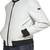 Men’s white genuine lambskin leather jacket – ribb collar &  ribb hand style