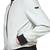 Men’s white genuine lambskin leather jacket – ribb collar &  ribb hand style