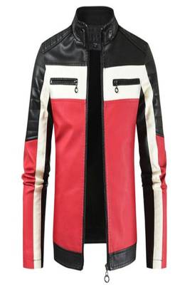men's black lambskin leather jacket classic zip up style exclusive timeless 1