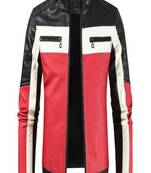 men's black lambskin leather jacket classic zip up style exclusive timeless