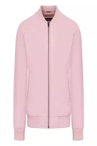 Men’s pink bomber genuine leather jacket –jack and jones style