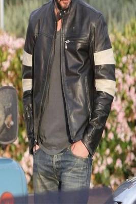 men's black lambskin leather biker jacket classic moto zip style exclusive timeless 1