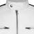 Men’s white lambskin leather biker jacket 4 pocket stright chain design