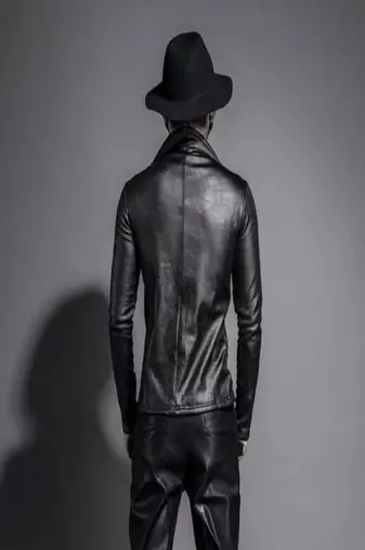 men's black lambskin leather jacket classic zip up style exclusive luxury