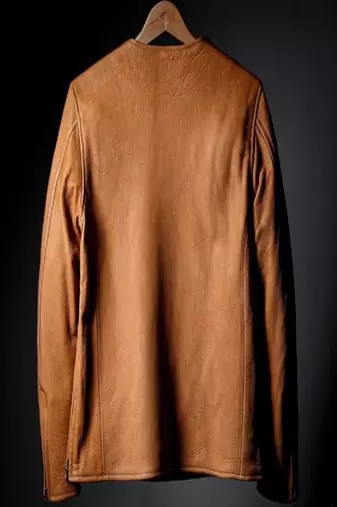 men's brown lambskin leather jacket classic zip up style luxury