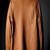 Men's minimalist tan brown lambskin  leather jacket genuine shoulder zipper details style