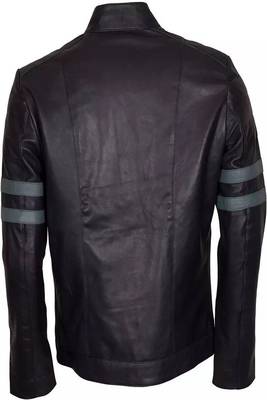 men's black lambskin leather biker jacket classic moto zip style exclusive elite 2