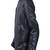 Men’s black genuine lambskin leather jacket muiltipal cross zip & quilted shoulder moto biker  style