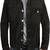 Men’s black  suede genuine lambskin leather jacket button pocket waist belt style