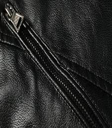 Men’s black genuine lambskin leather jacket muiltipal cross zip & quilted shoulder moto biker  style