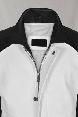 men's white lambskin leather biker jacket classic moto zip style elite 2