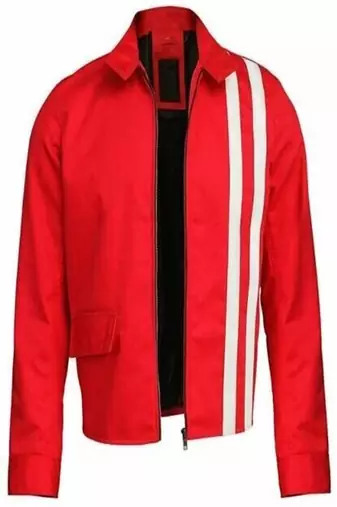 men's white lambskin leather jacket classic zip up style sophisticated