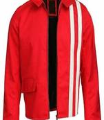 men's white lambskin leather jacket classic zip up style sophisticated