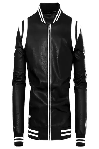 men's black lambskin leather jacket classic zip up style exclusive unique
