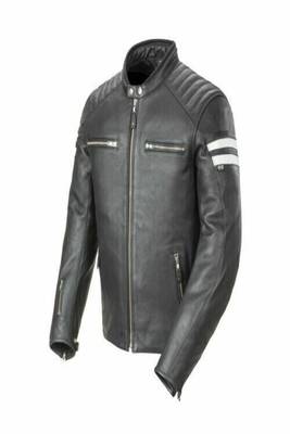 men's black lambskin leather biker jacket premium quilted design authentic 1