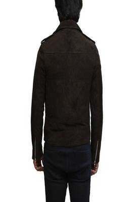 men's black lambskin leather biker jacket classic moto zip style exclusive signature 2