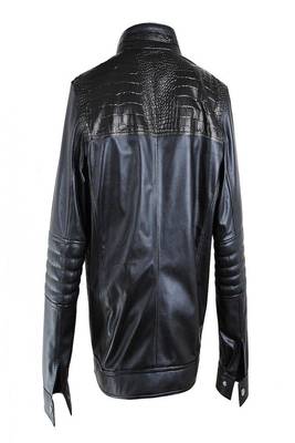 men's black lambskin leather biker jacket classic moto zip style exclusive high quality 4