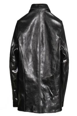 men's black lambskin leather biker jacket classic moto zip style exclusive fine 2