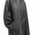 men's black genuine lambskin leather jacket side-laced look biker style